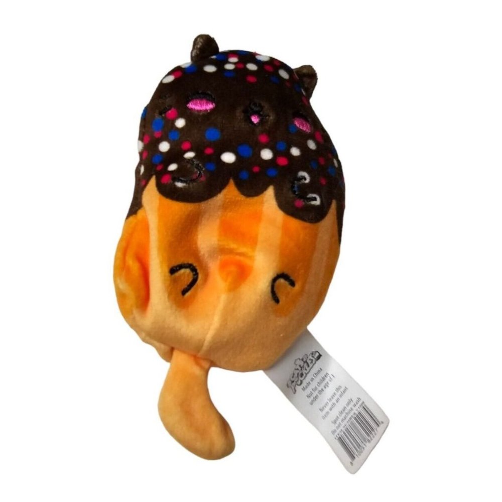 Cats vs Pickles 337 Madeline Orange Cookie Kitten Bean Bag Plush Preowned 5"